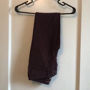 AEO Burgundy Knit Jegging